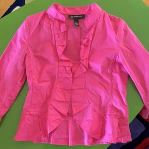 INC Hot pink lightweight blazer. Size s